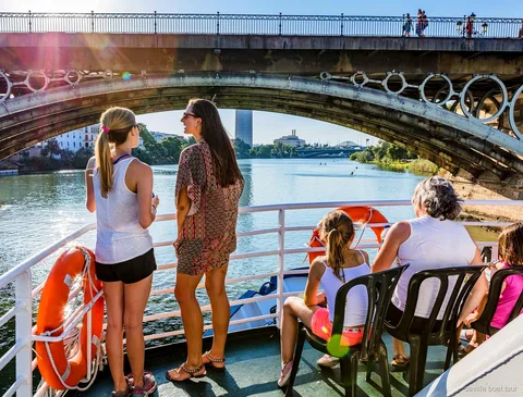Ticket combinado del Crucero con Espectáculo de Flamenco por el Guadalquivir en Sevilla
